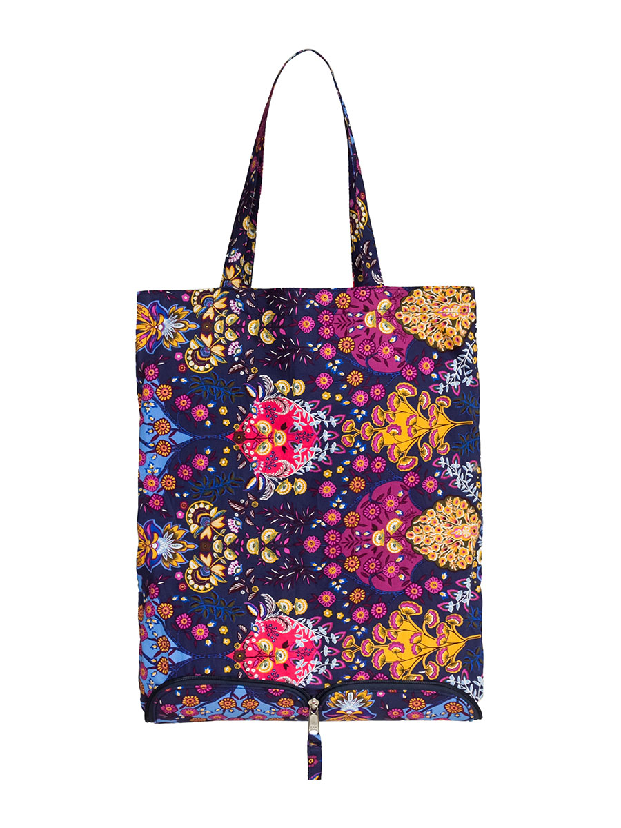 Sac à Main Pliable Fourre-tout - Lot Petit Et Grand Modèle - Noir, Polyester - Neuf Jamais Servi