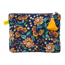 Pochette plate Indigo Bloom - Bibop et Lula