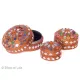 Ecrin boite paillette Orange - Bibop et Lula