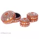 Ecrin boite miroirs Orange - Bibop et Lula
