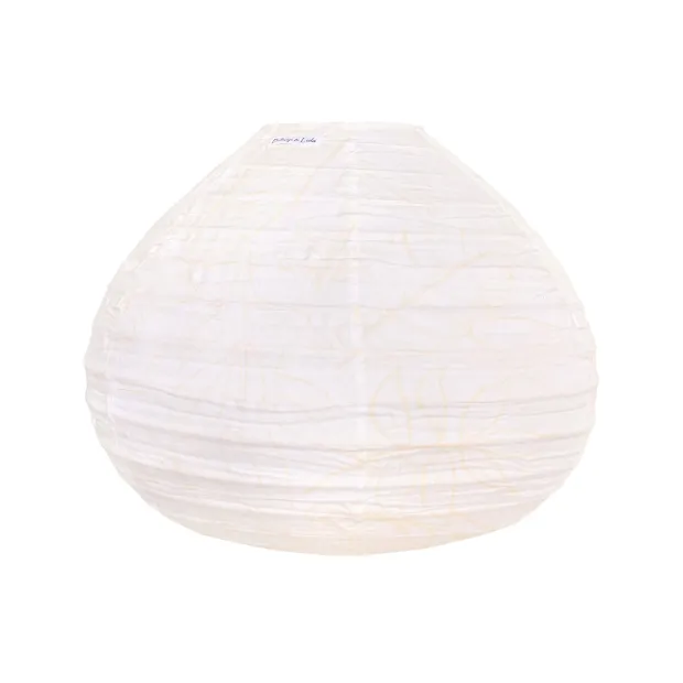 Lampion tissu boule japonaise goutte Aube