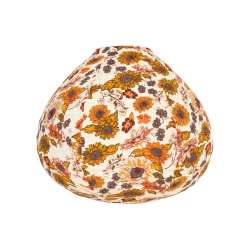 Lampion tissu boule japonaise goutte Bohémia - Bibop et Lula