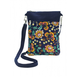 Pochette de voyage Indigo bloom - Bibop et Lula