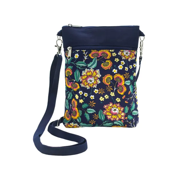 Pochette de voyage Indigo bloom