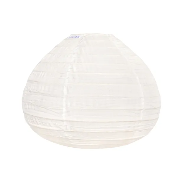 Lampion tissu boule japonaise goutte Neige