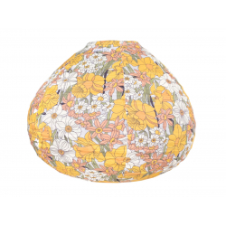 Lampion tissu boule japonaise goutte Mimosa - Bibop et Lula