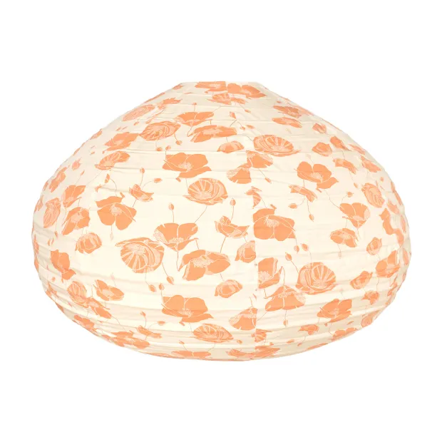 Lampion tissu boule japonaise goutte Pavolia