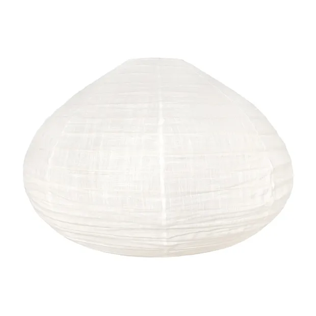 Lampion tissu boule japonaise goutte Linen