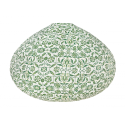 Lampion tissu boule japonaise goutte Kalamkari - Bibop et Lula