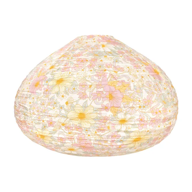 Lampion tissu boule japonaise goutte Garance
