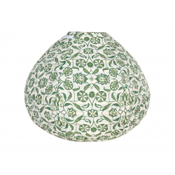 Lampion tissu boule japonaise goutte Kalamkari - Bibop et Lula
