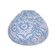 Lampion tissu boule japonaise goutte Capri - Bibop et Lula