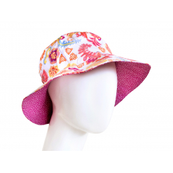 Chapeau coton réversible enfant Badami - Bibop et Lula