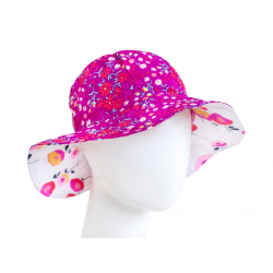 Chapeau coton réversible enfant Tutti Frutti - Bibop et Lula