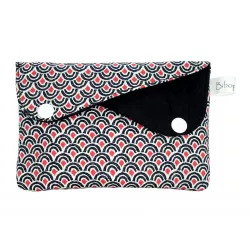 Petite pochette deux compartiments Kimiko - Bibop et Lula