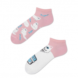 Socquettes White Cat - Bibop et Lula