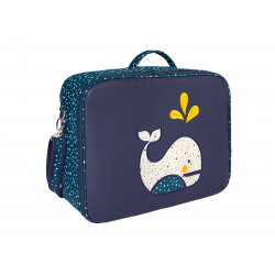 Valise bébé, enfant Baleine - Bibop et Lula