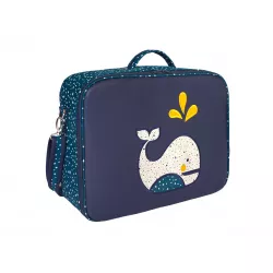 Valise bébé, enfant Baleine - Bibop et Lula
