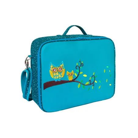 Valise bébé, enfant Hiboux