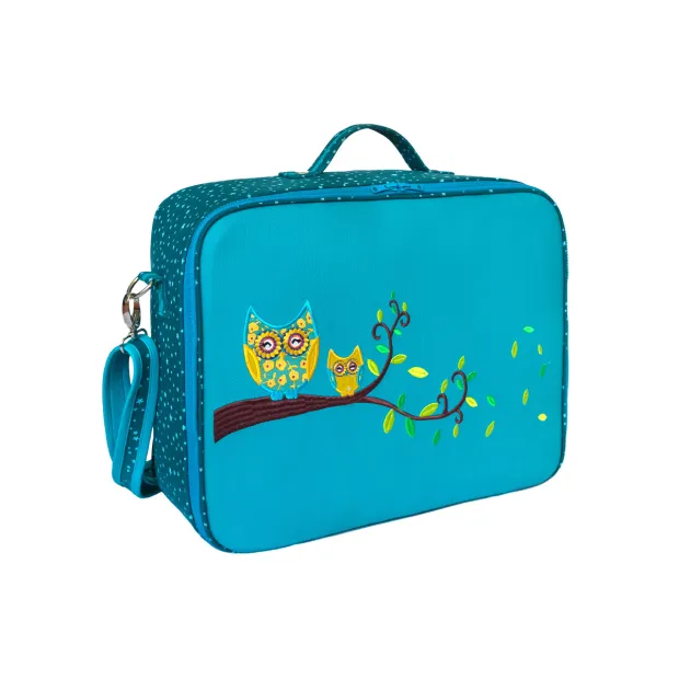 Valise bébé, enfant Hiboux