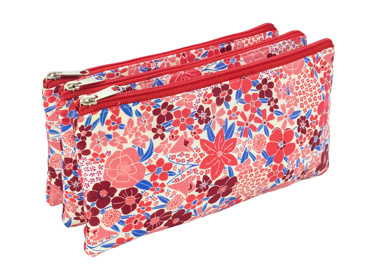 Trousse à Crayons Multifonction En Velours Côtelé Avec