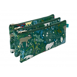 Trousse école trois compartiments Milo - Bibop et Lula