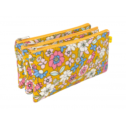 Trousse école trois compartiments Lou - Bibop et Lula