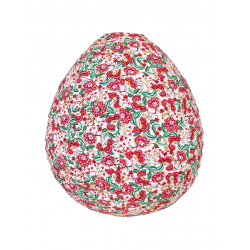 Lampion tissu boule japonaise oeuf Bianca - Bibop et Lula