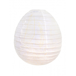 Lampion tissu boule japonaise oeuf Aube - Bibop et Lula