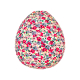 Lampion tissu boule japonaise oeuf Bloomy - Bibop et Lula