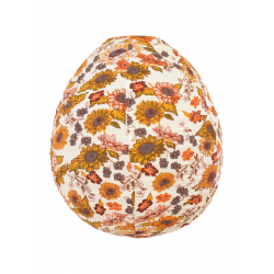 Lampion tissu boule japonaise oeuf Bohémia - Bibop et Lula