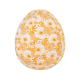 Lampion tissu boule japonaise oeuf Bouquet jaune - Bibop et Lula
