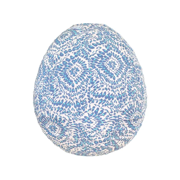 Lampion tissu boule japonaise oeuf Capri