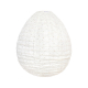 Lampion tissu boule japonaise oeuf Dentelle - Bibop et Lula