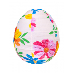 Lampion tissu boule japonaise oeuf Goa - Bibop et Lula
