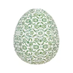 Lampion tissu boule japonaise oeuf Kalamkari - Bibop et Lula