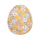 Lampion tissu boule japonaise oeuf Mimosa - Bibop et Lula