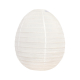 Lampion tissu boule japonaise oeuf Neige - Bibop et Lula