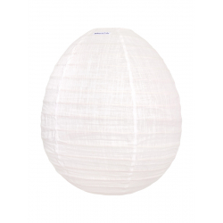 Lampion tissu boule japonaise oeuf Linen - Bibop et Lula