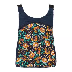 Sac à dos coton Indigo Bloom - Bibop et Lula