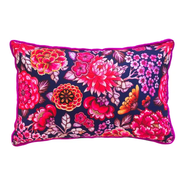 Petit Coussin rectangle Péonia
