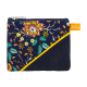 Petit porte-monnaie Indigo Bloom - Bibop et Lula