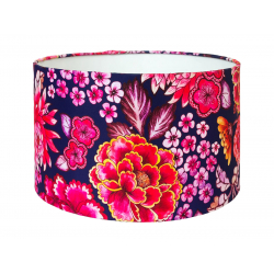 Petit abat-jour cylindrique Peonia - Bibop et Lula