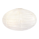 Lampion tissu boule japonaise ovale Aube - Bibop et Lula