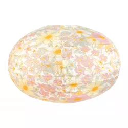 Lampion tissu boule japonaise ovale Garance - Bibop et Lula