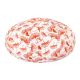 Lampion tissu boule japonaise ovale Gingko - Bibop et Lula