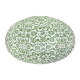 Lampion tissu boule japonaise ovale Kalamkari - Bibop et Lula