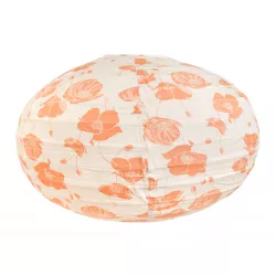 Lampion tissu boule japonaise ovale Pavolia - Bibop et Lula