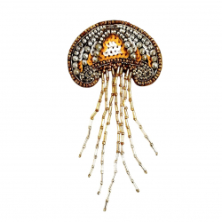Broche Méduse - Bibop et Lula