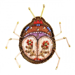 Broche Scarabée - Bibop et Lula